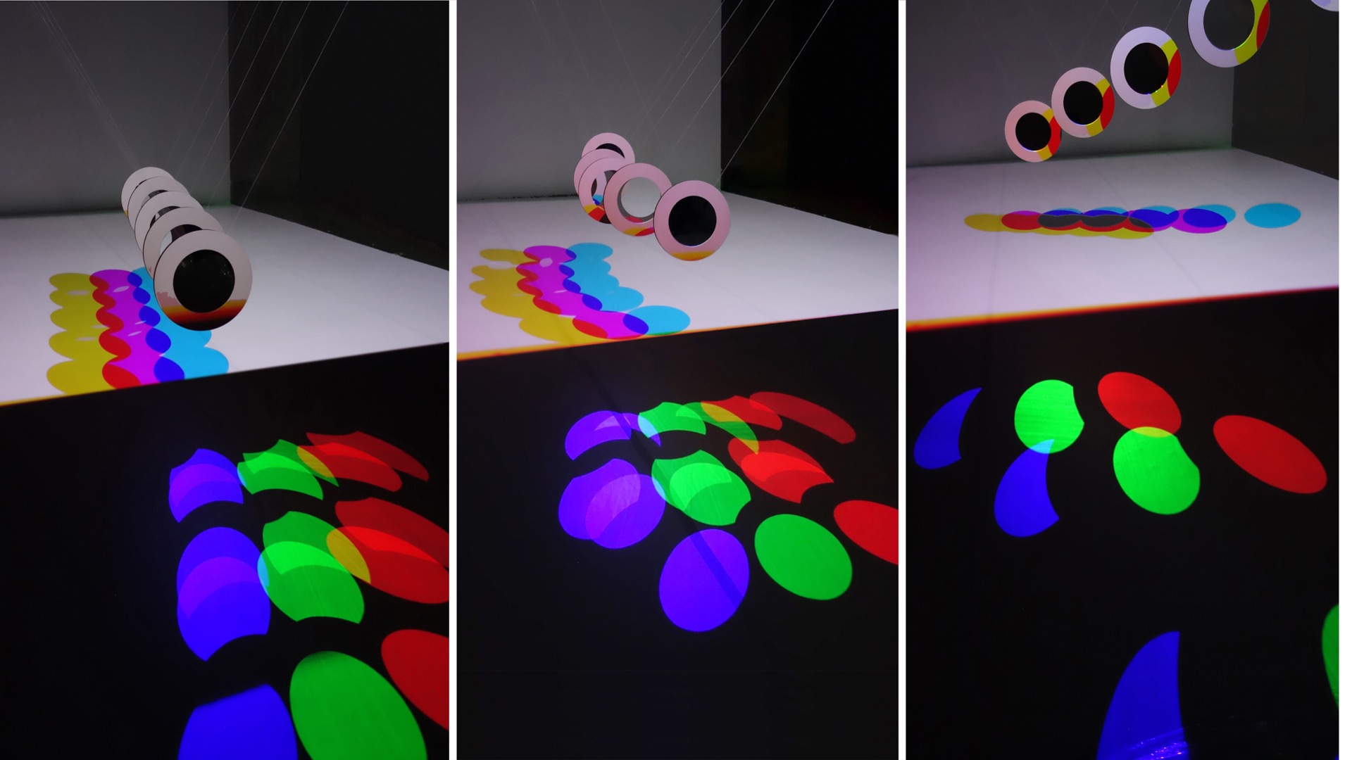 Wide view of the performance with audience