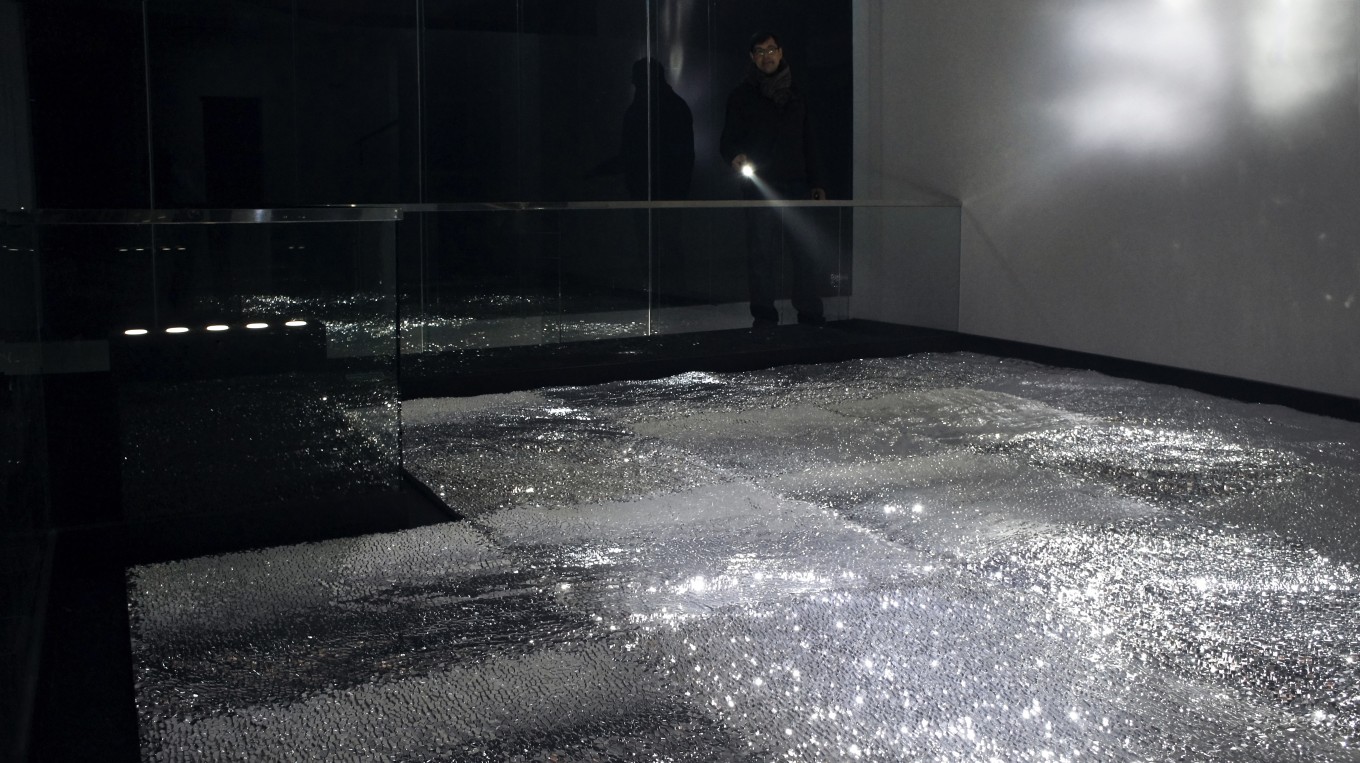 Overview of the River is installation space