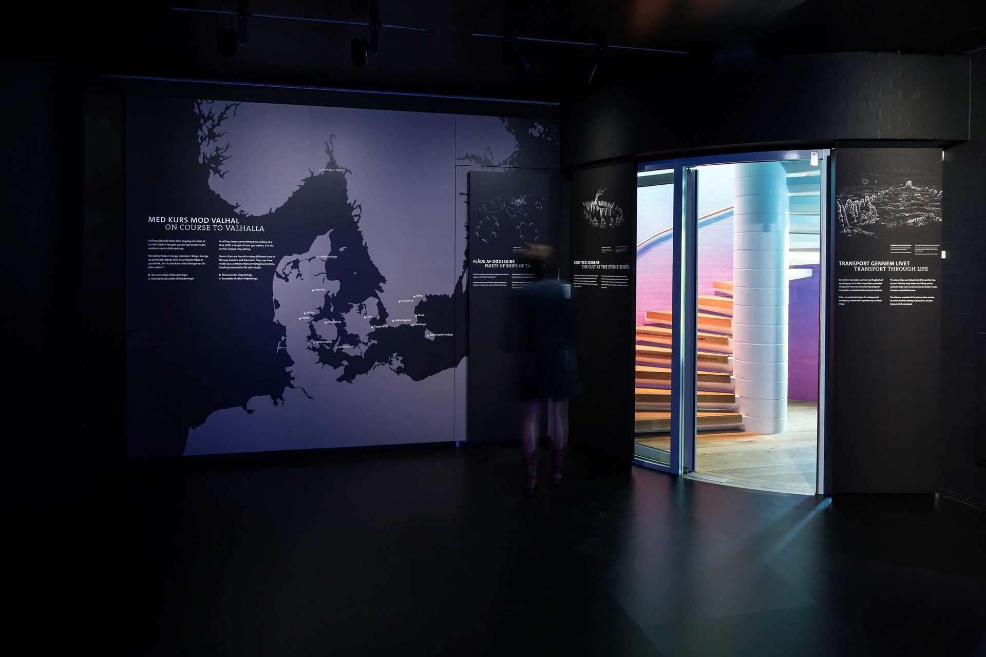 Overview of the Royal Jelling exhibition centre