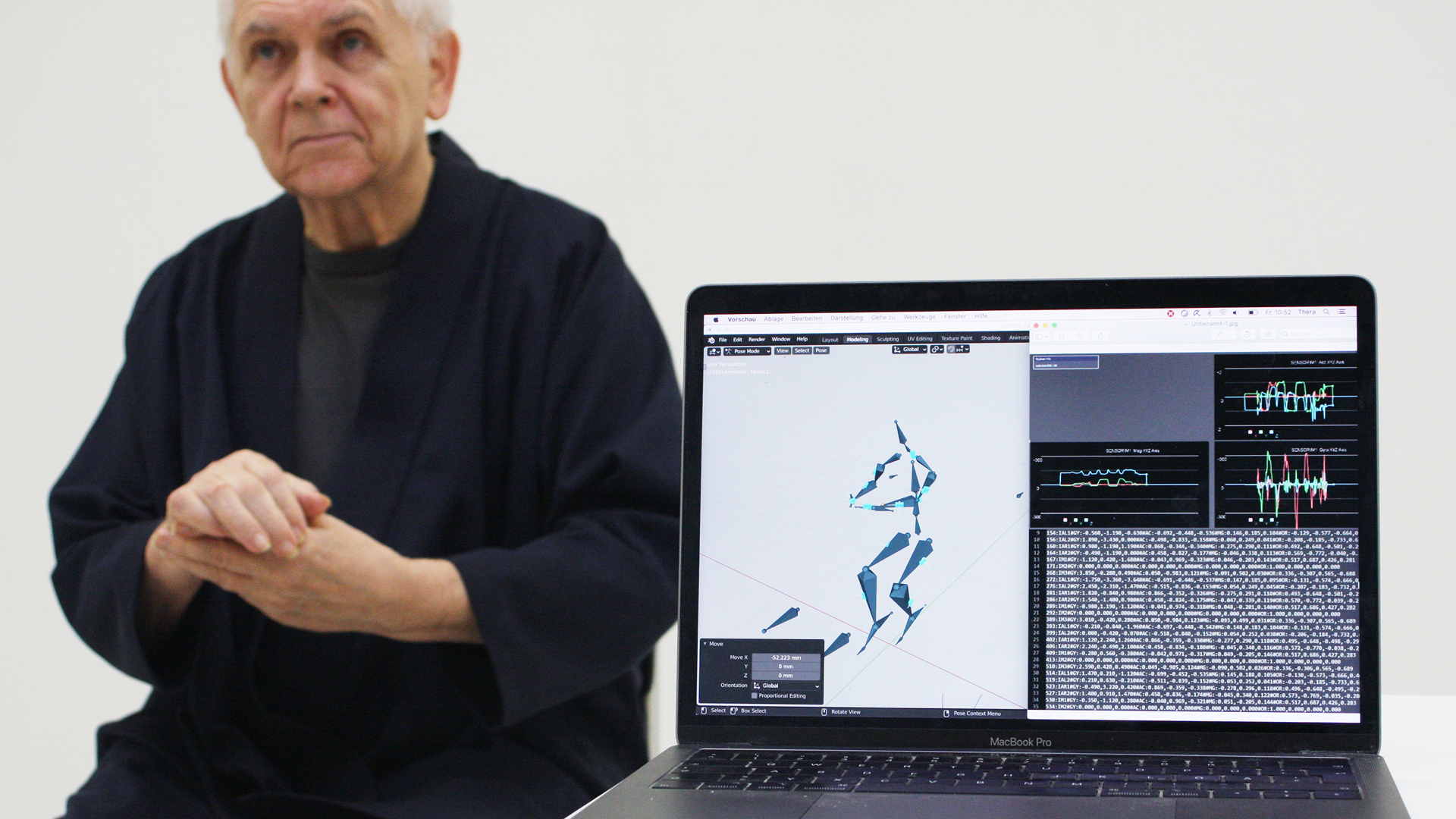 TheraTEX patient and therapist during rehabilitation session